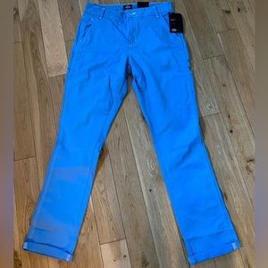 Dickies Women's Slim Straight Fit Roll Hem Carpenter Pants